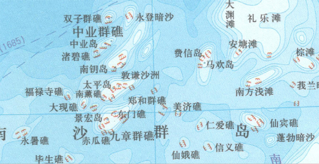 1971年10月,國民黨政府為爭取菲律賓在聯合國大會的支持,竟坐視其竊占太平島北側的馬歡島、費信島、南鑰島、中業島及雙子群礁(含北子礁和南子礁)。 1971年10月,國民黨政府為爭取菲律賓在聯合國大會的支持,竟坐視其竊占太平島北側的馬歡島、費信島、南鑰島、中業島及雙子群礁(含北子礁和南子礁)。