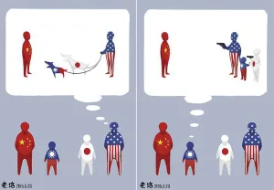 美國奉行「美國優先」的霸權政策，不准中國復興，因此竭盡所能要牽制中國的發展，而臺灣是自願替美國利益服務的棋子，一旦美國評估使用此棋子的代價太大時，美國便會斷尾求生，屆時臺灣將淪為棄子。